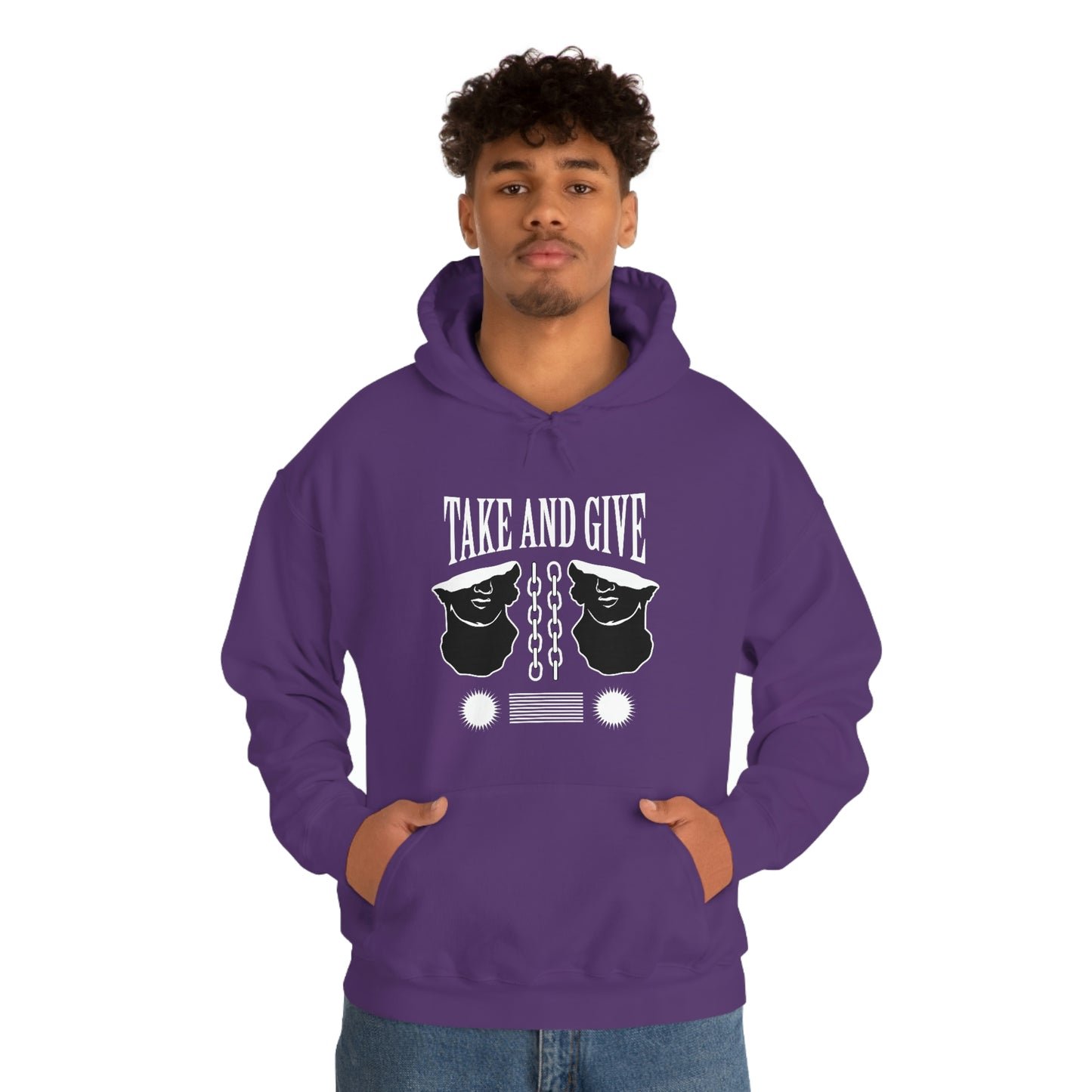 Take and Give Hooded Sweatshirt