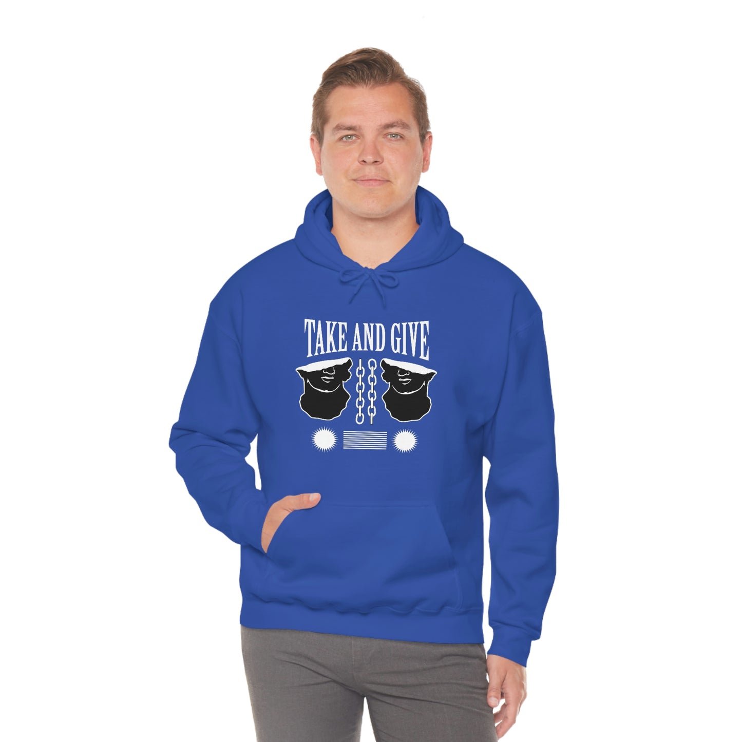 Take and Give Hooded Sweatshirt