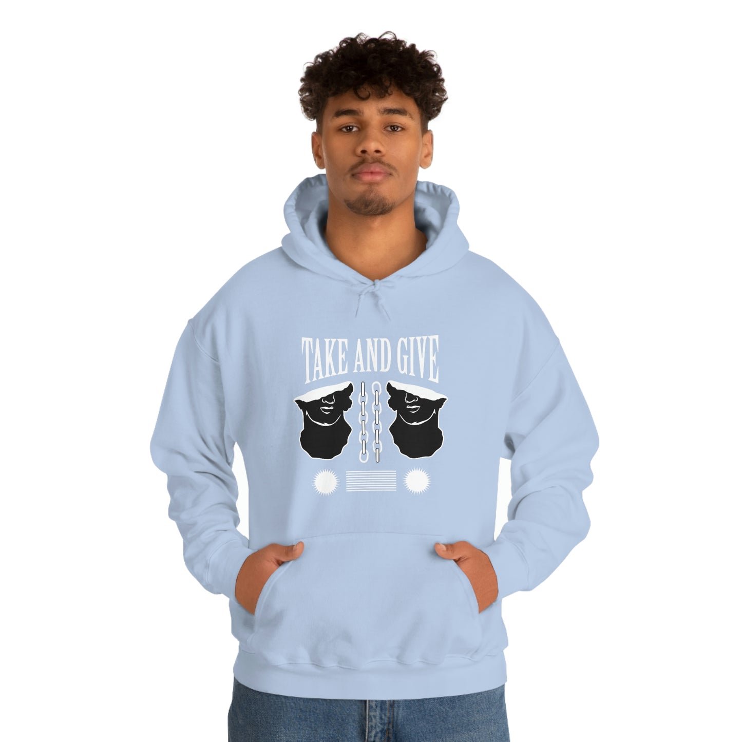 Take and Give Hooded Sweatshirt