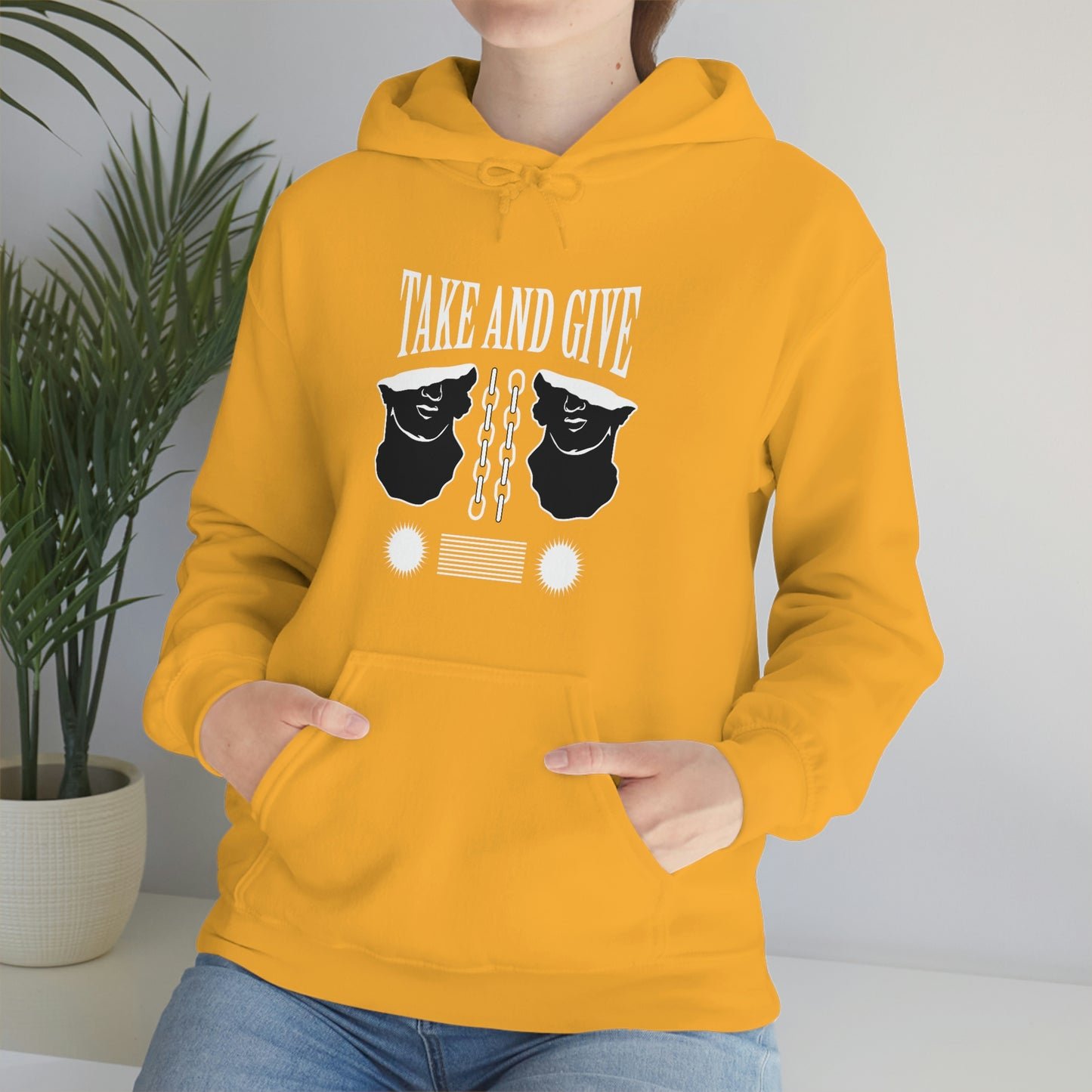 Take and Give Hooded Sweatshirt
