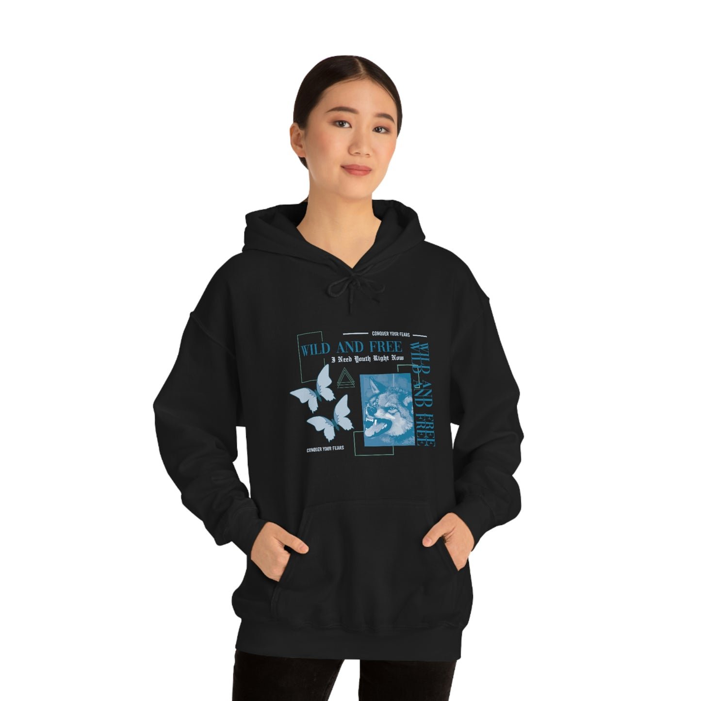 Wild and Free Hooded Sweatshirt