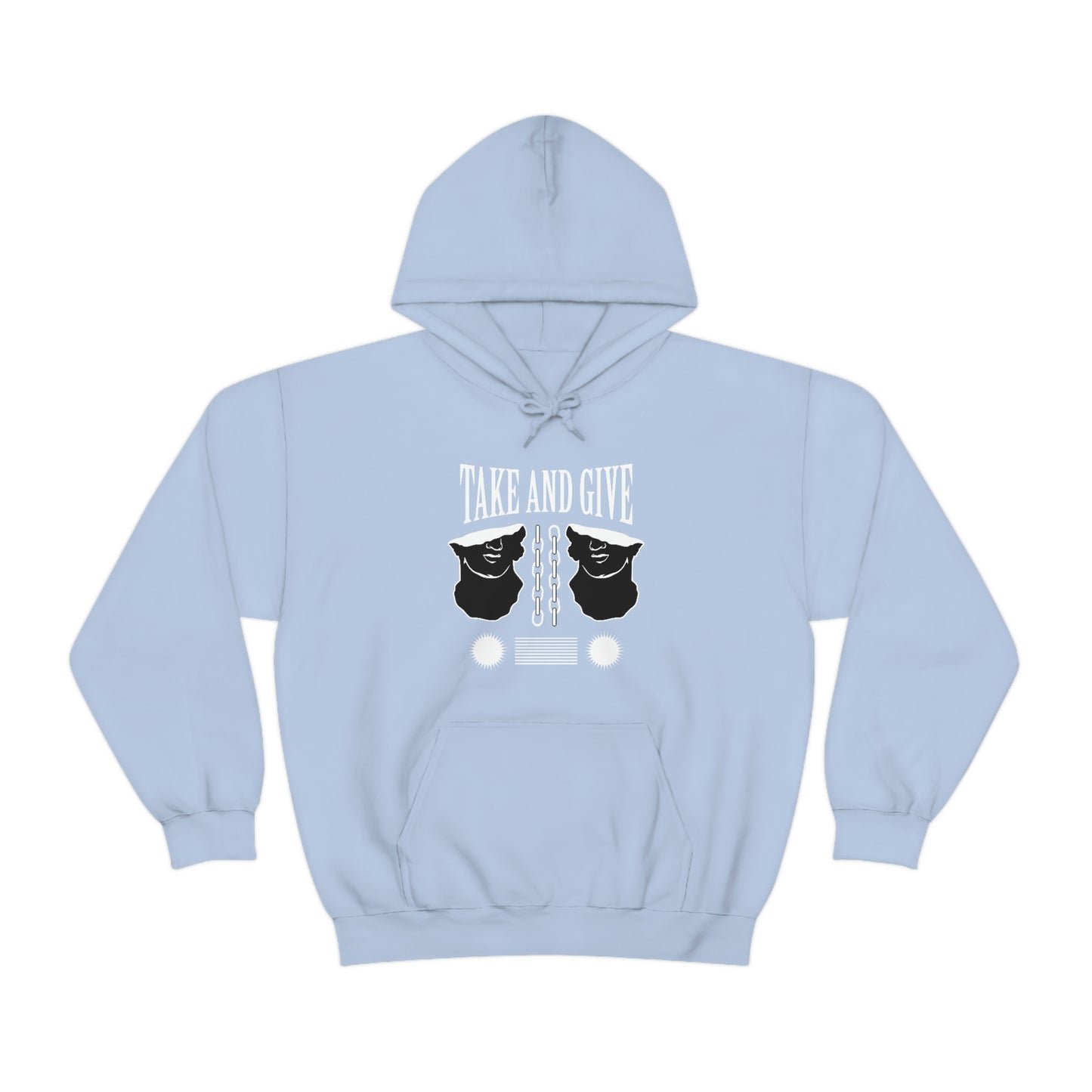 Take and Give Hooded Sweatshirt