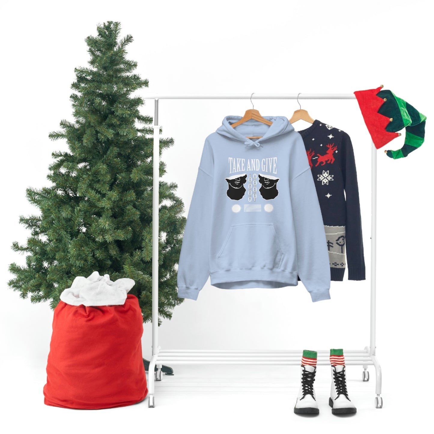 Take and Give Hooded Sweatshirt