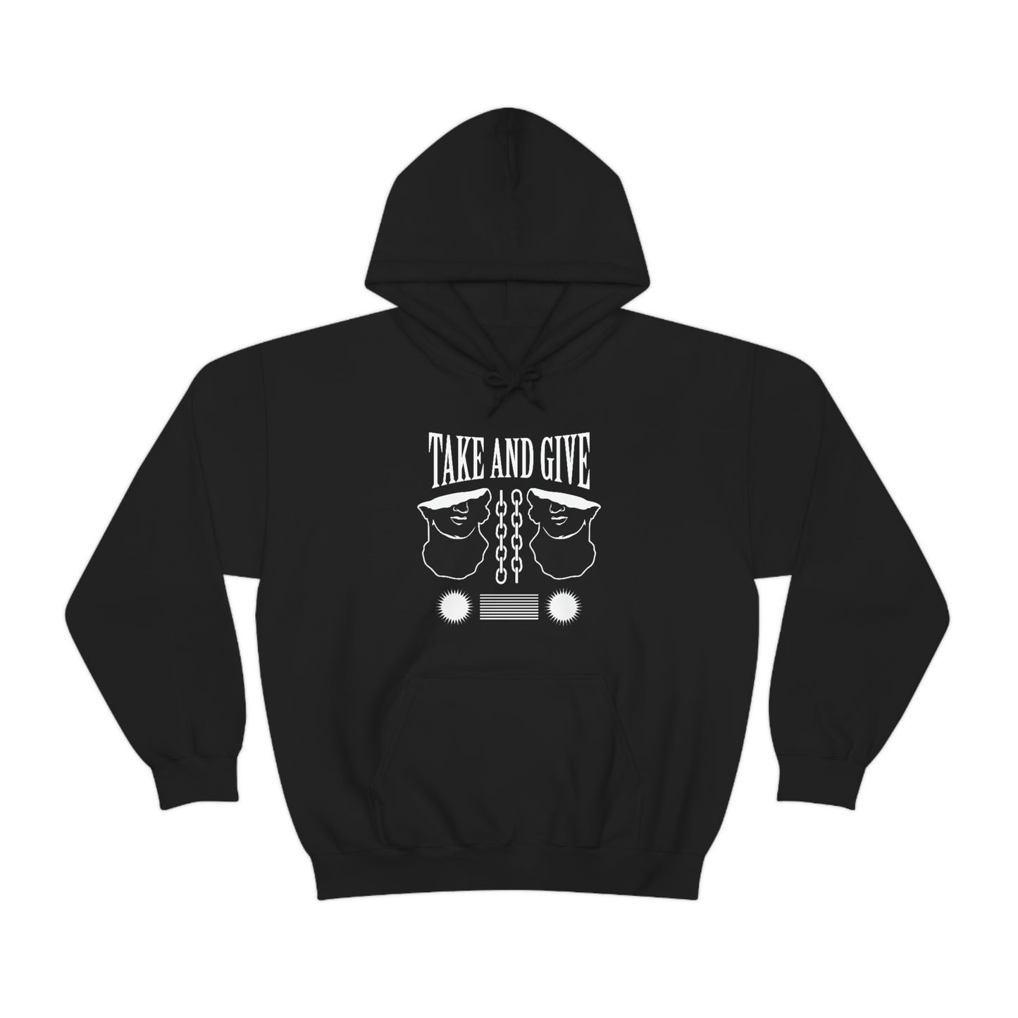 Take and Give Hooded Sweatshirt