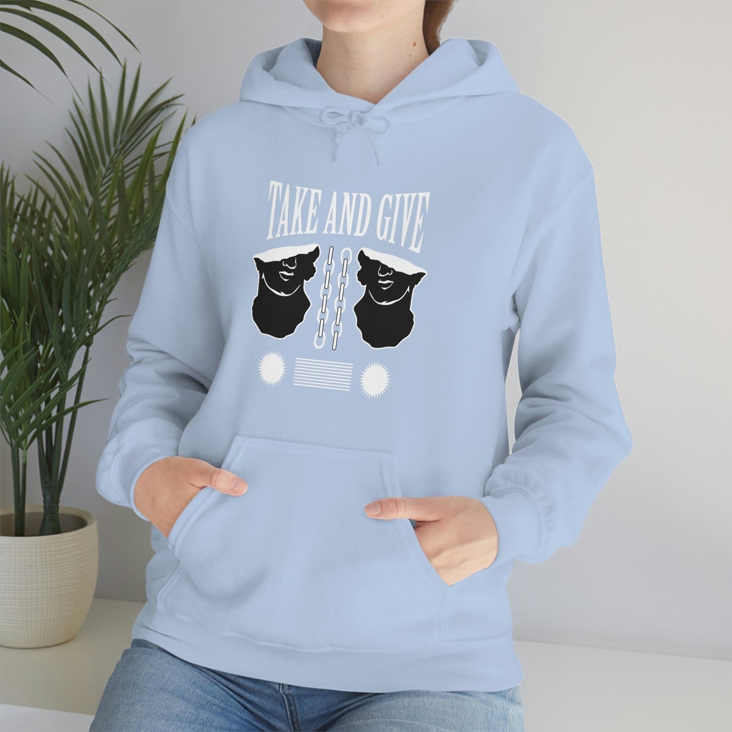 Take and Give Hooded Sweatshirt