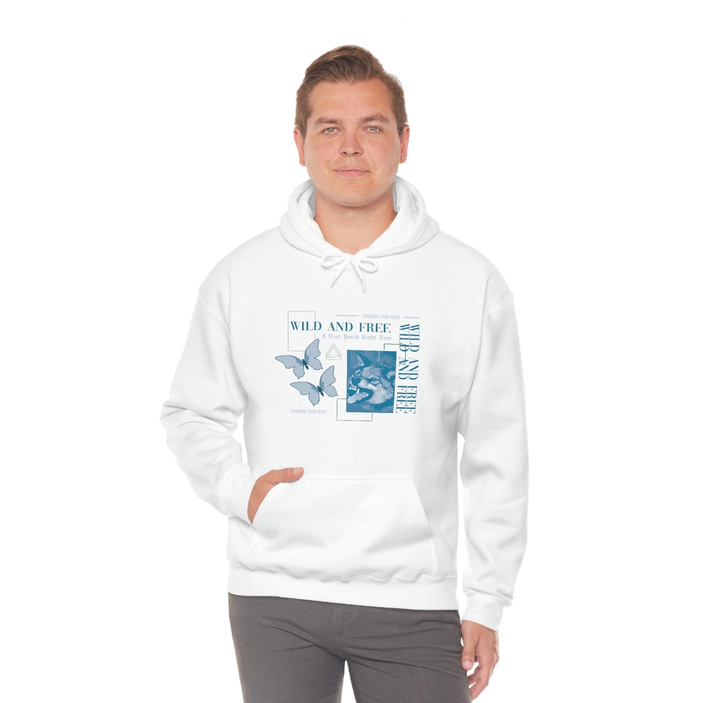 Wild and Free Hooded Sweatshirt