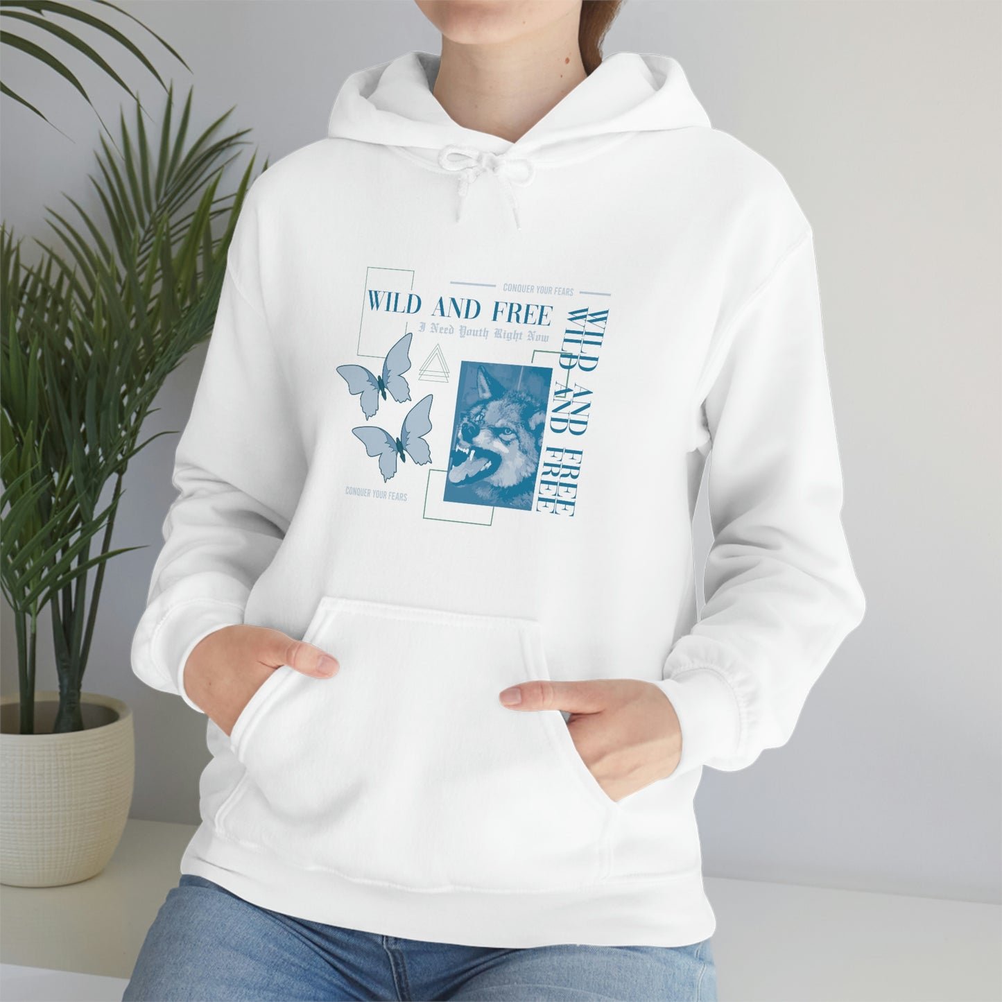 Wild and Free Hooded Sweatshirt