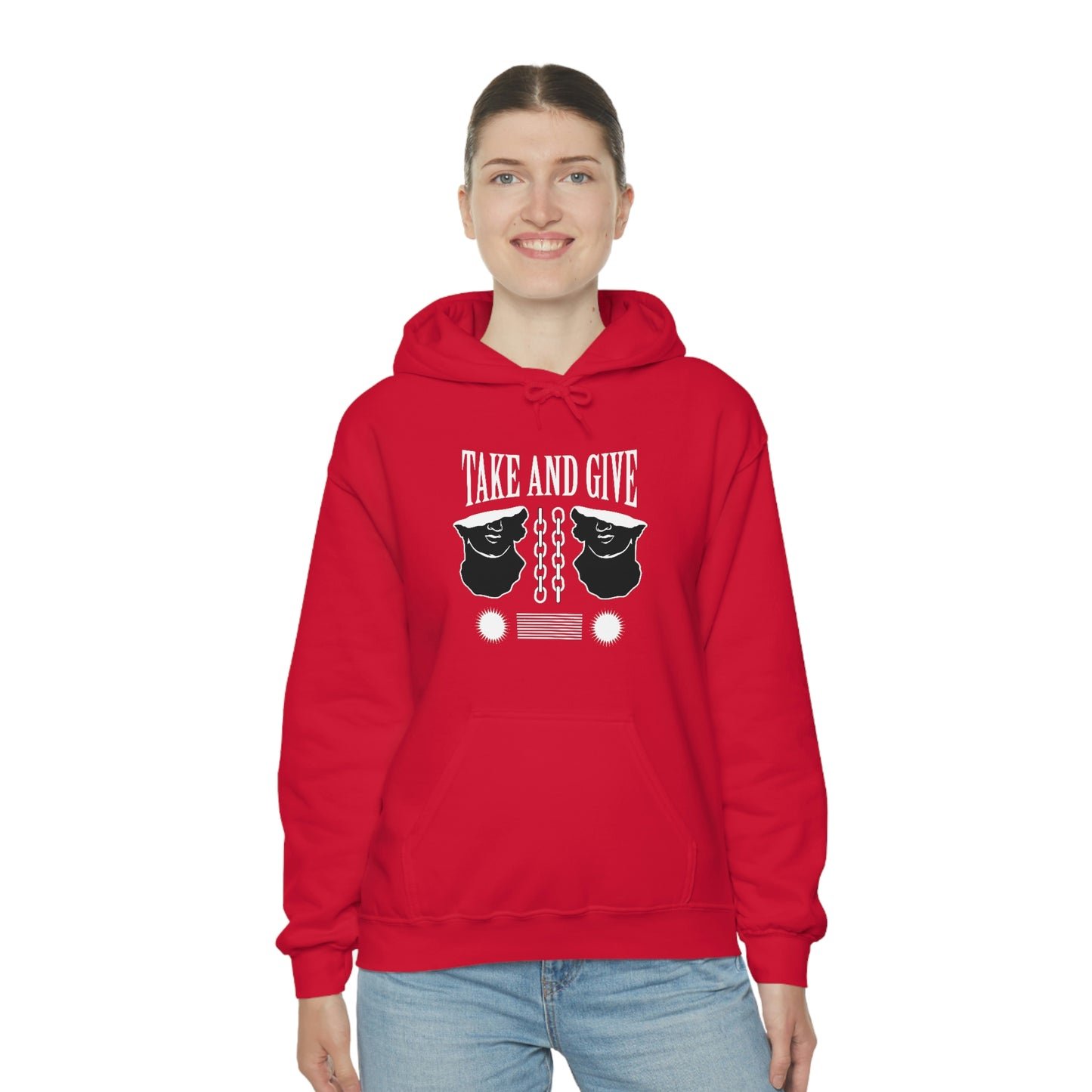 Take and Give Hooded Sweatshirt