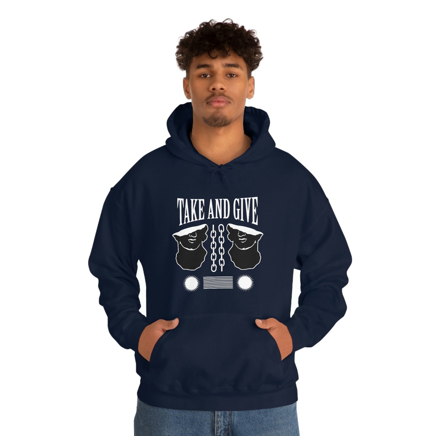 Take and Give Hooded Sweatshirt