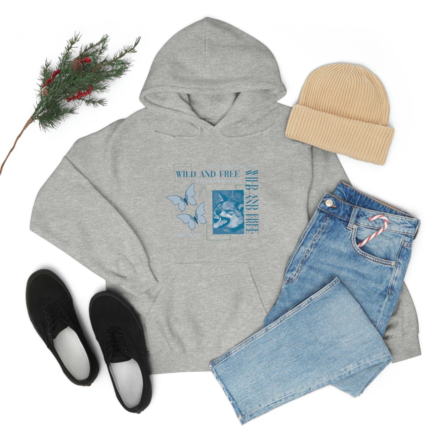 Wild and Free Hooded Sweatshirt