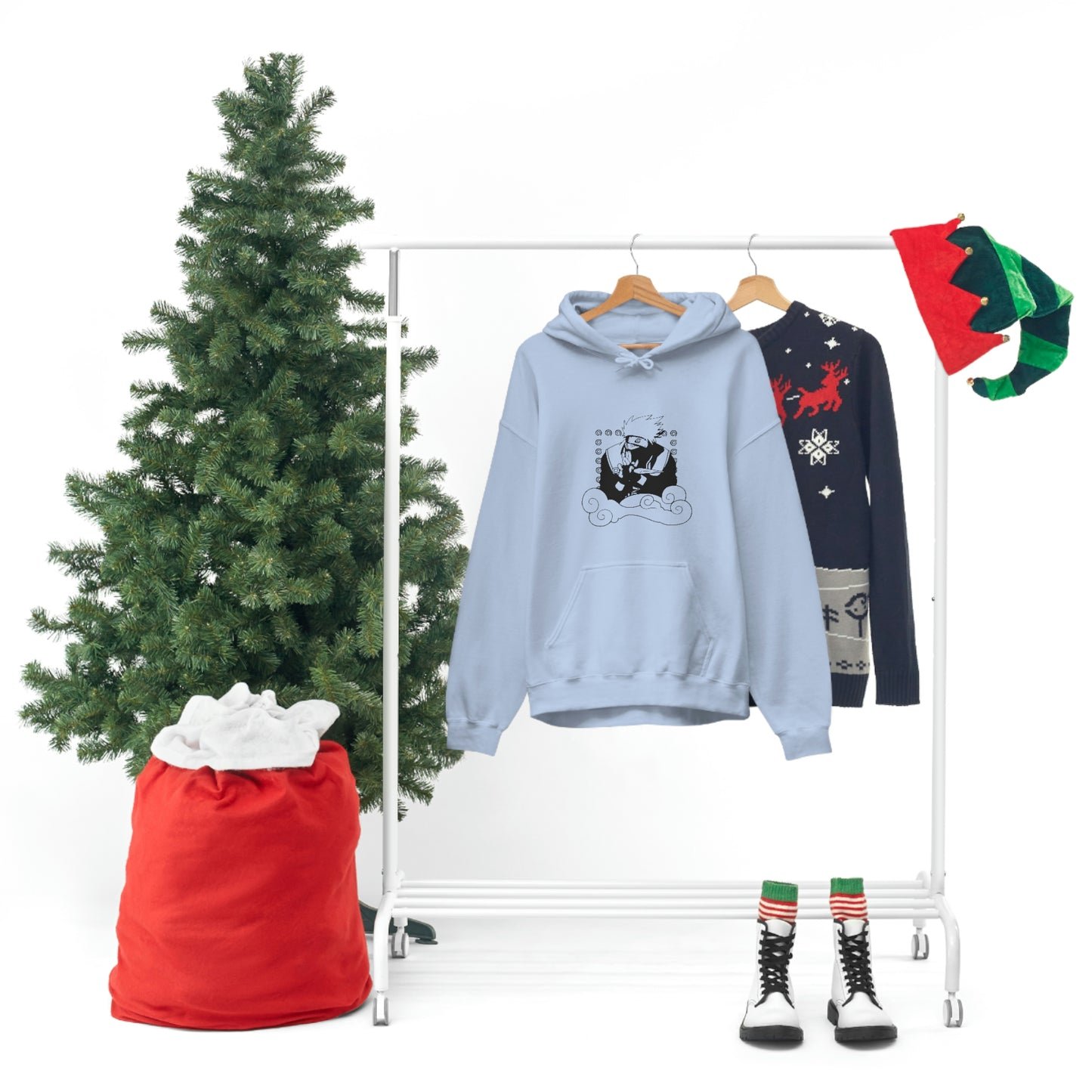 Kakashi Sensei Hooded Sweatshirt