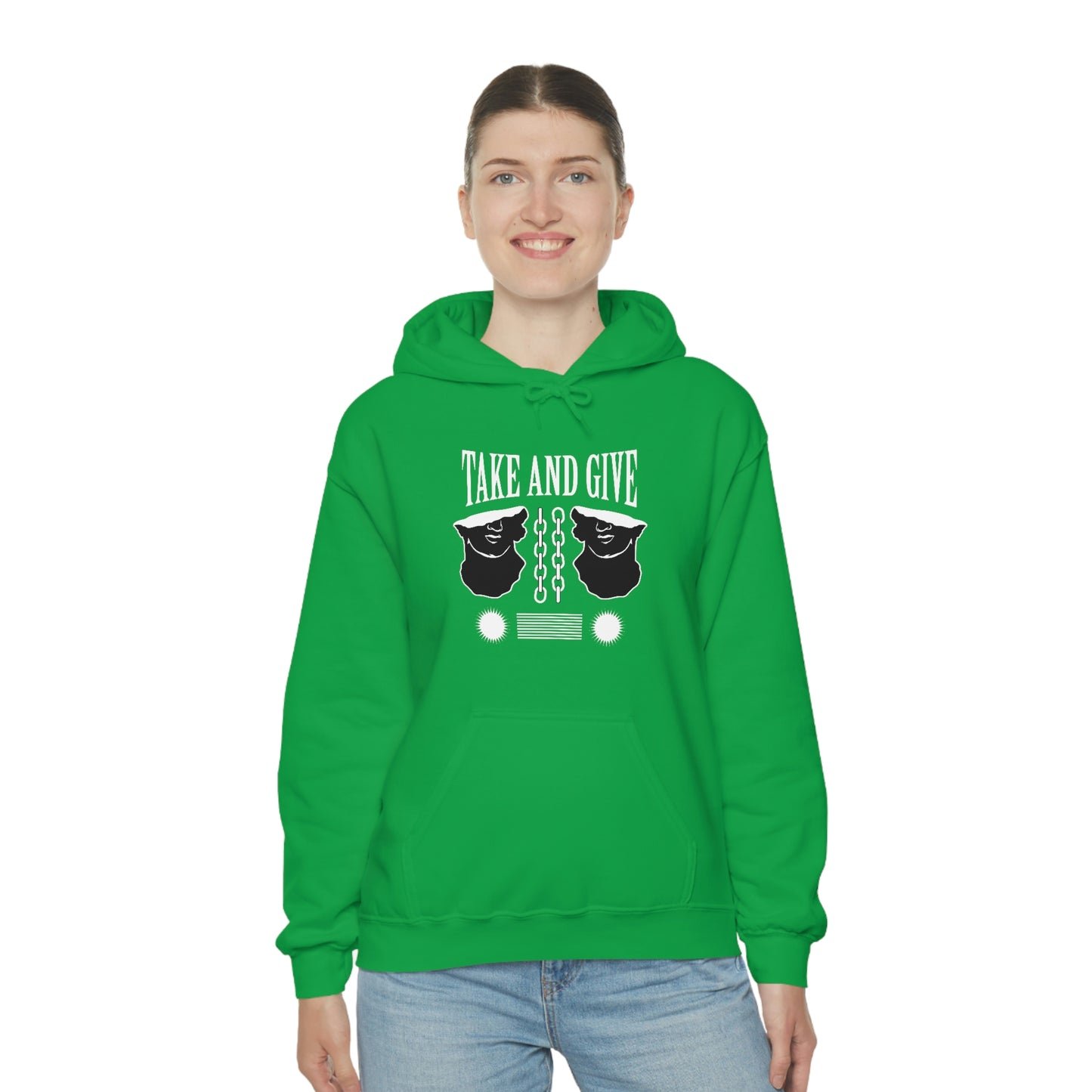 Take and Give Hooded Sweatshirt