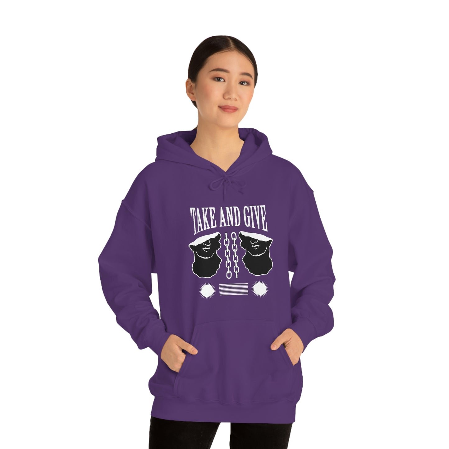 Take and Give Hooded Sweatshirt