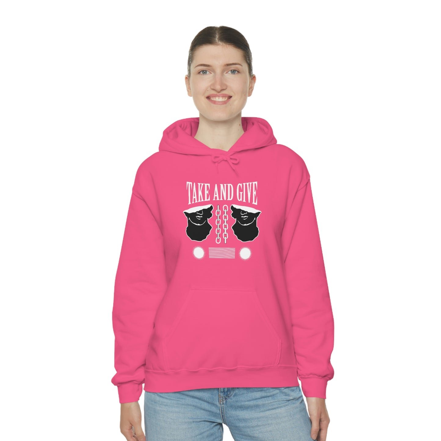 Take and Give Hooded Sweatshirt