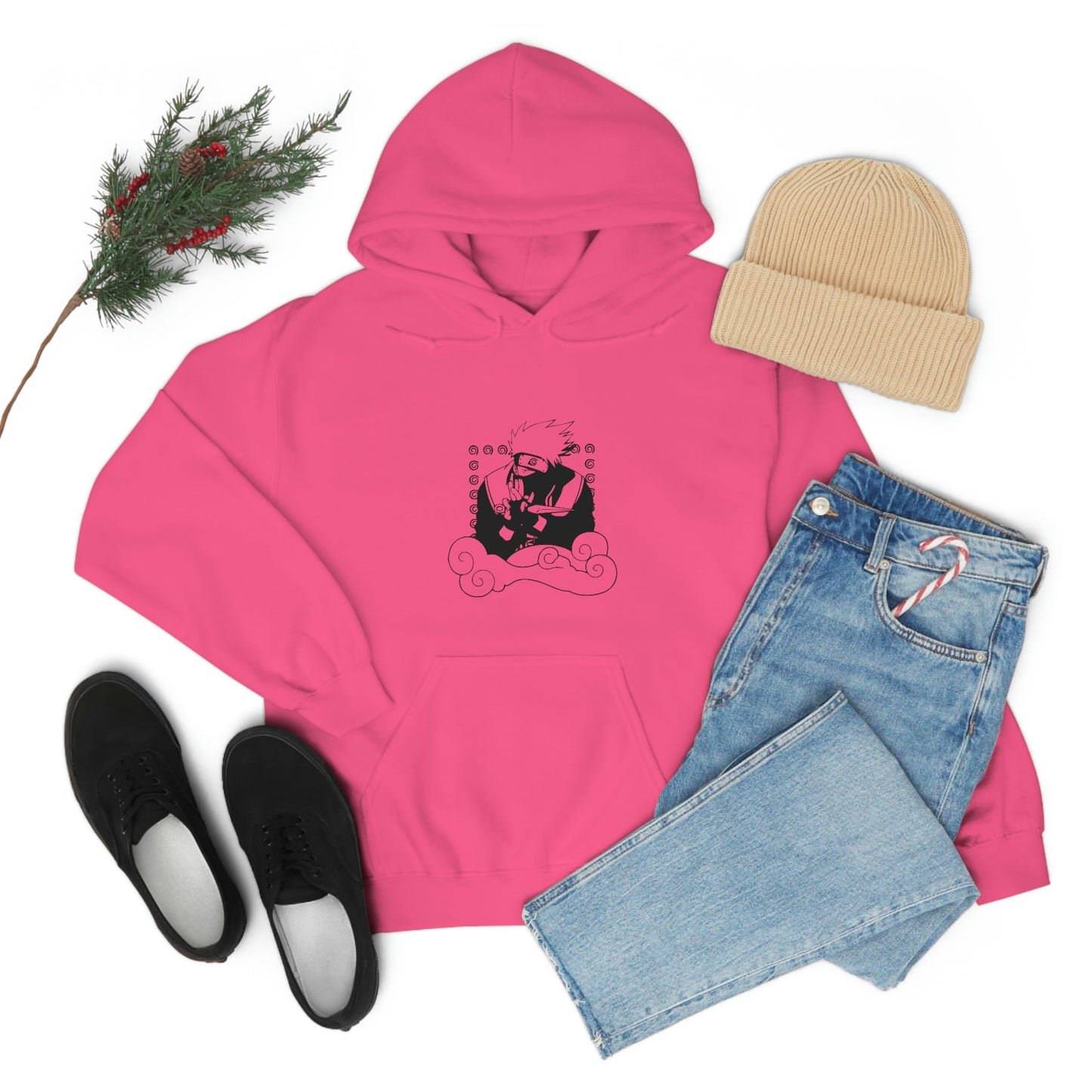 Kakashi Sensei Hooded Sweatshirt