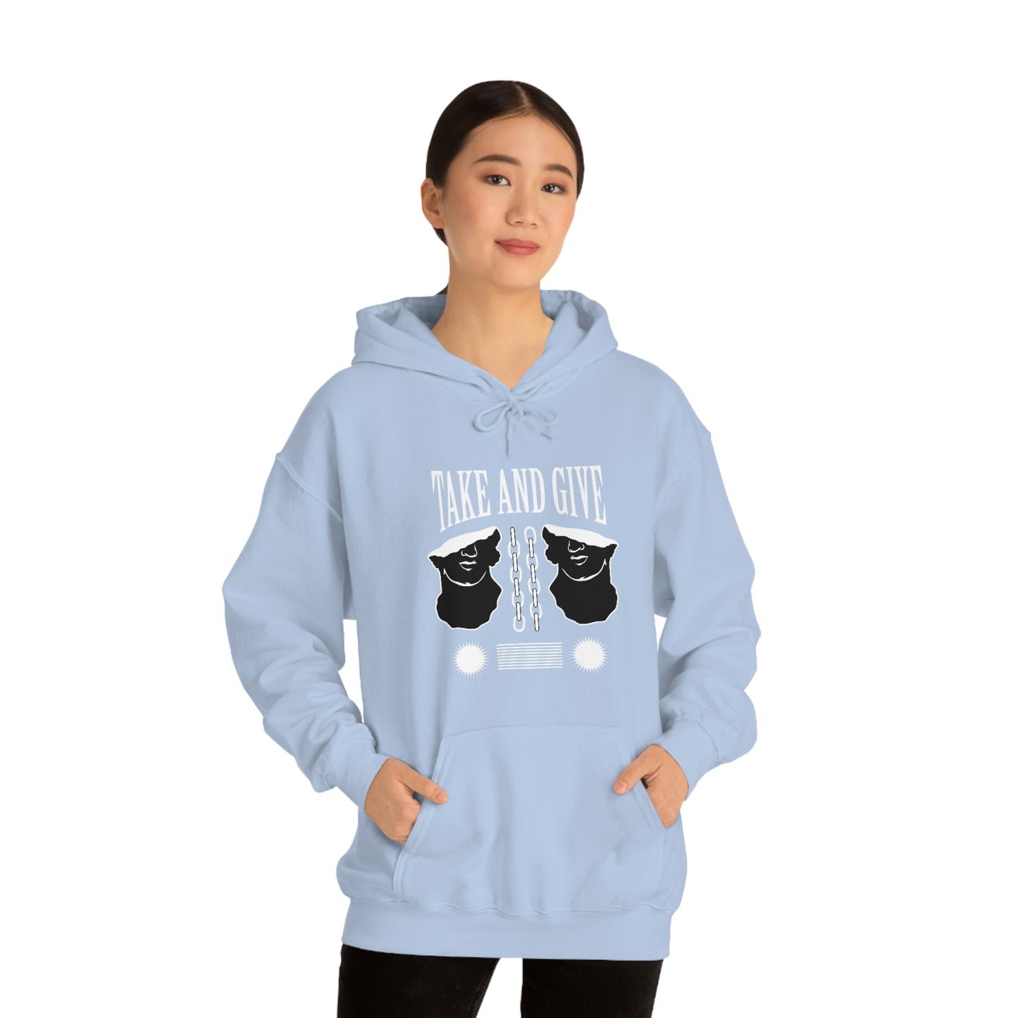 Take and Give Hooded Sweatshirt