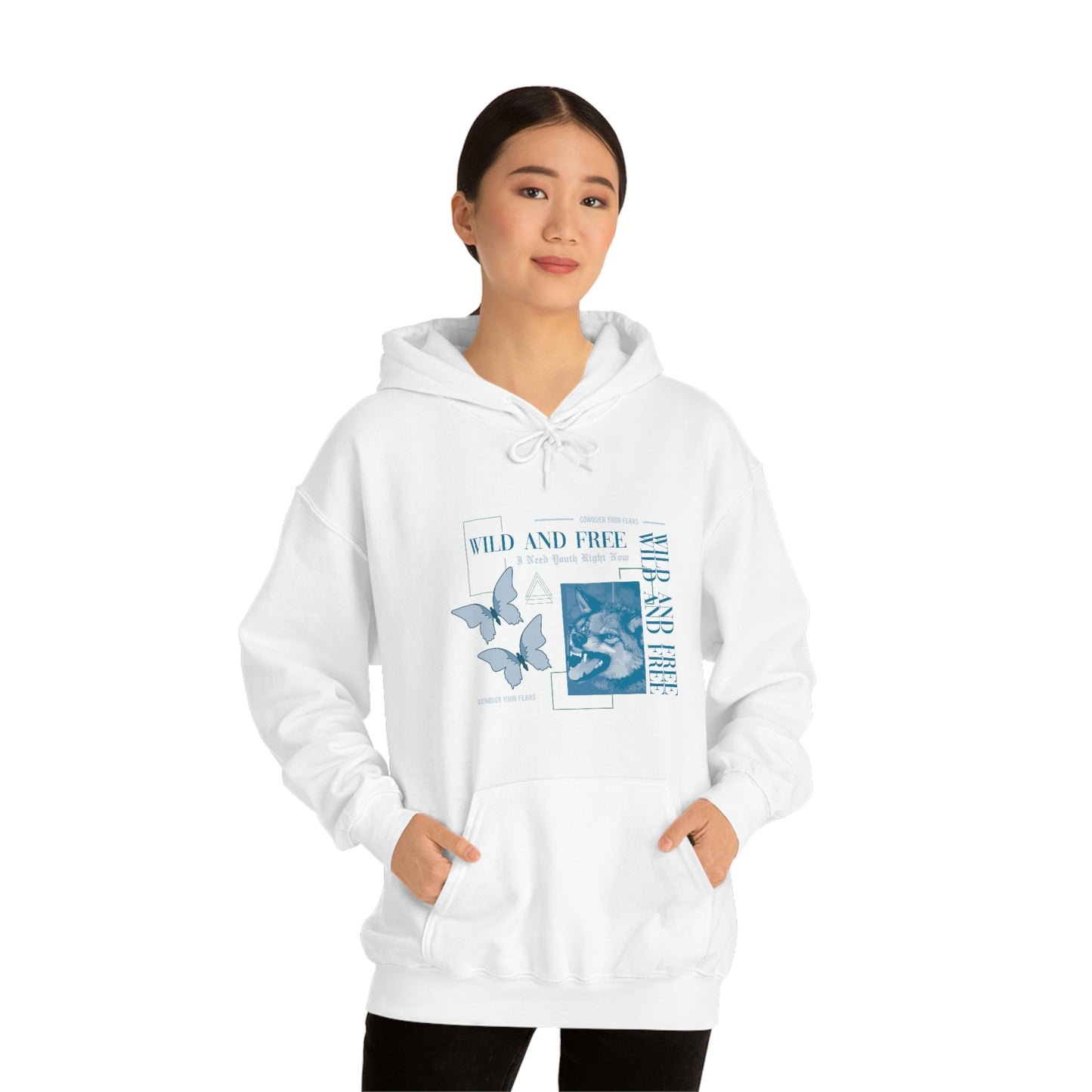 Wild and Free Hooded Sweatshirt