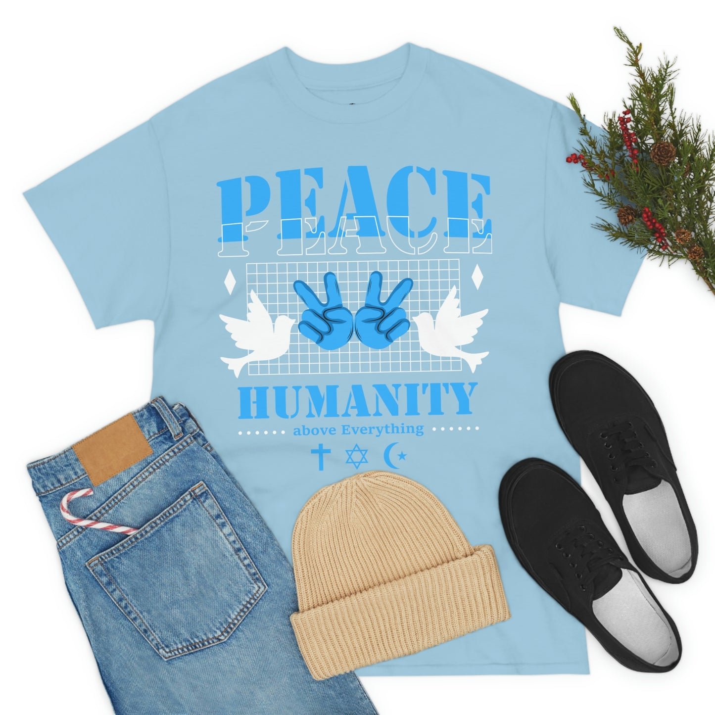 Peace and Humanity Tee