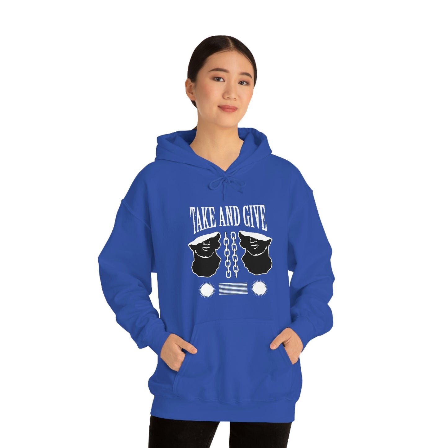 Take and Give Hooded Sweatshirt