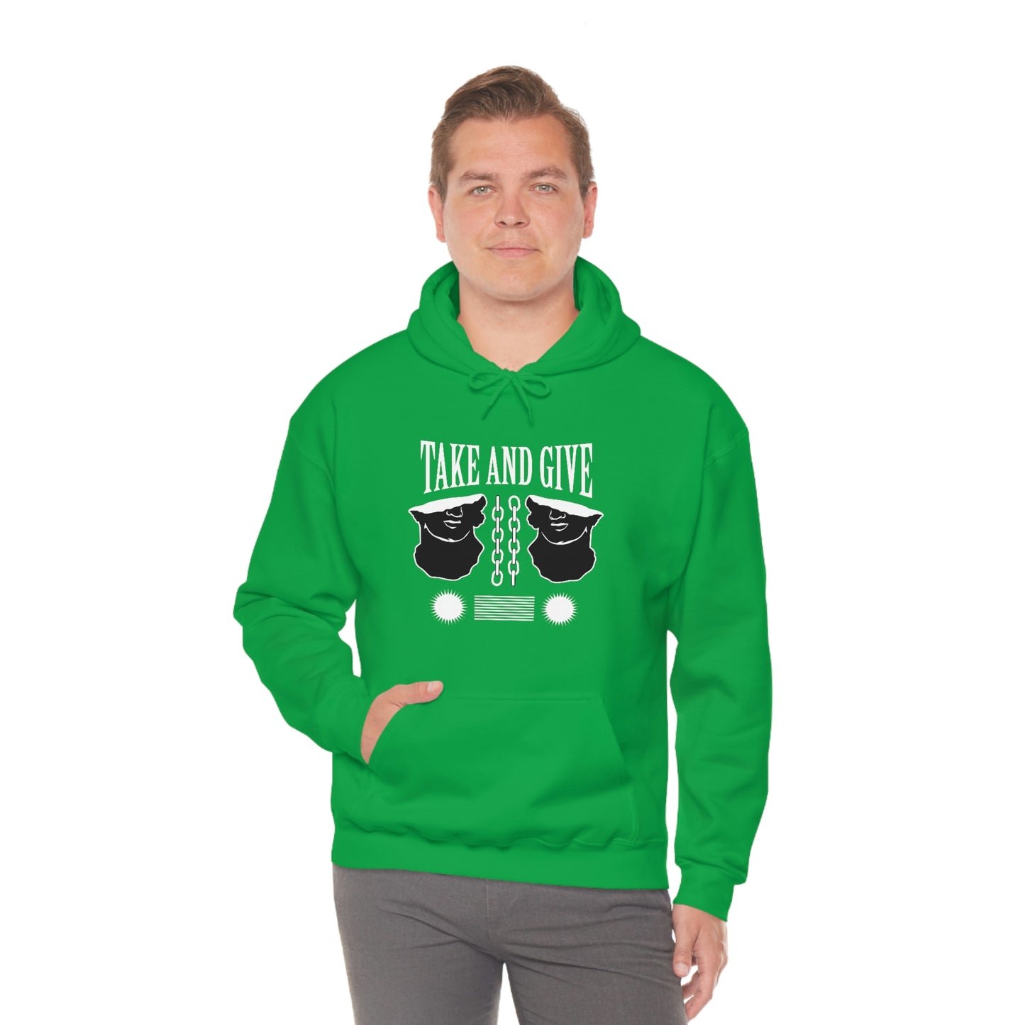 Take and Give Hooded Sweatshirt