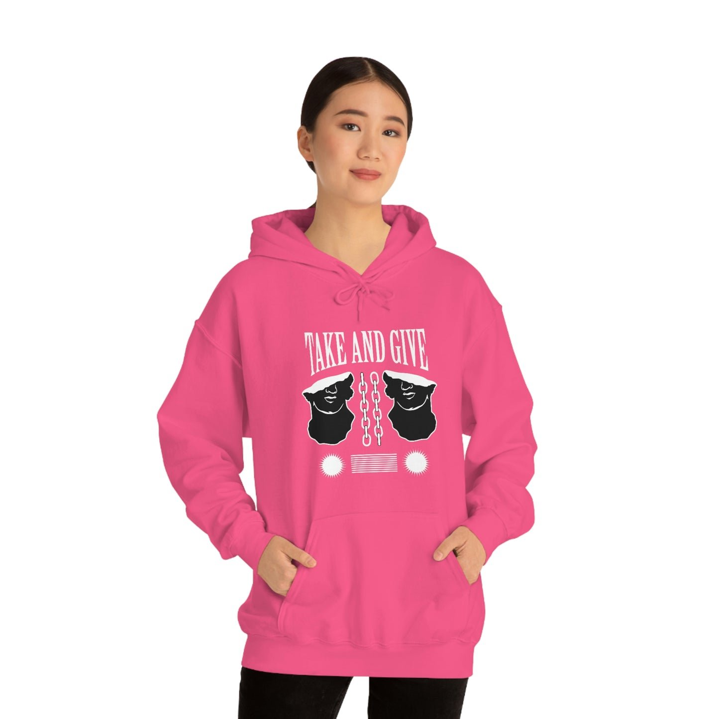 Take and Give Hooded Sweatshirt