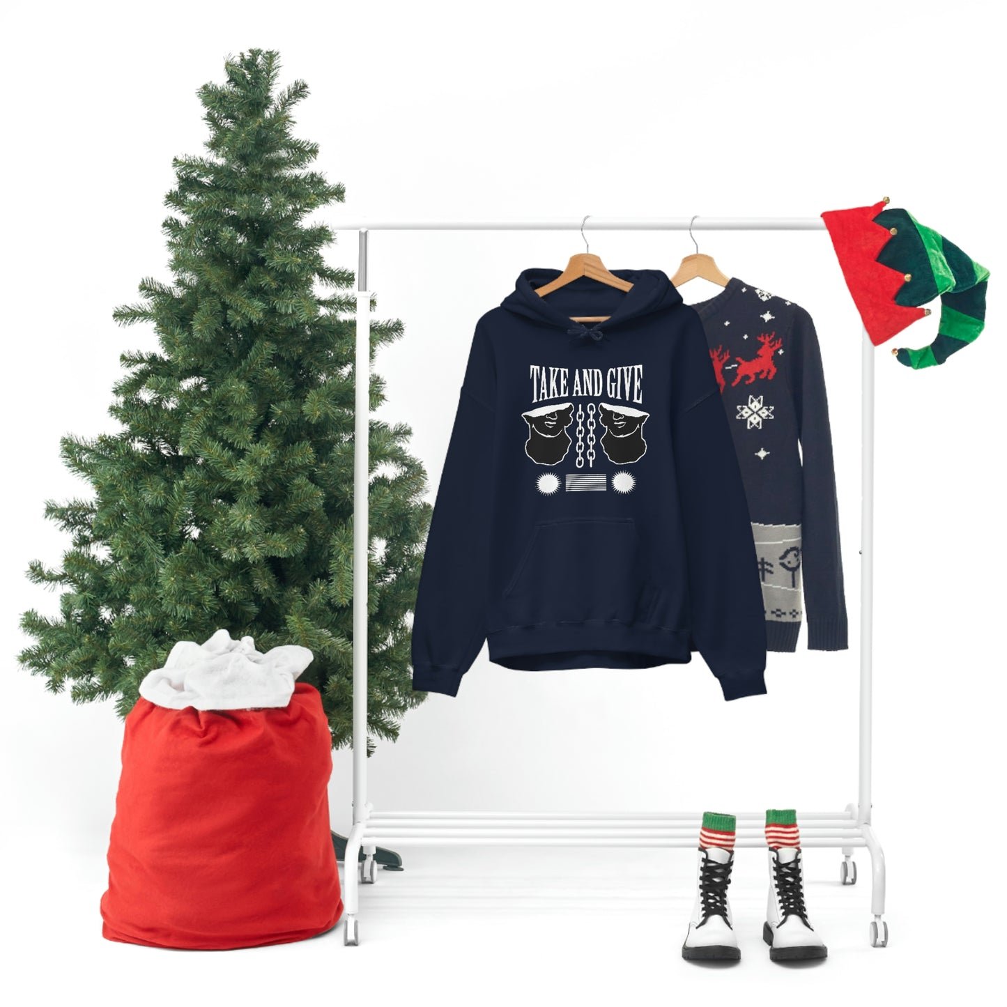 Take and Give Hooded Sweatshirt