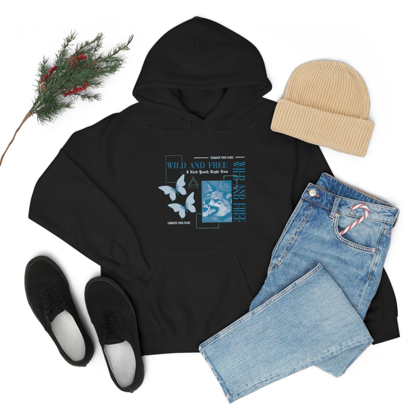 Wild and Free Hooded Sweatshirt