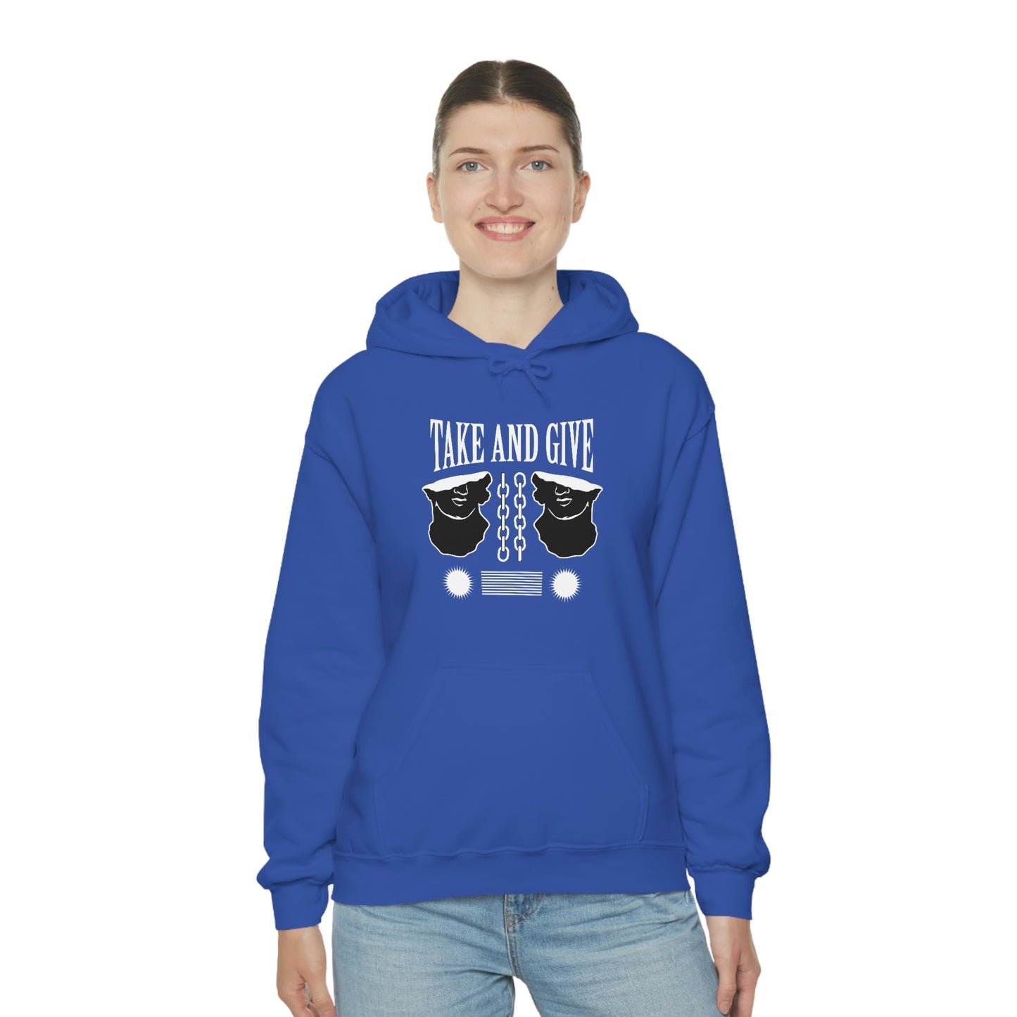 Take and Give Hooded Sweatshirt