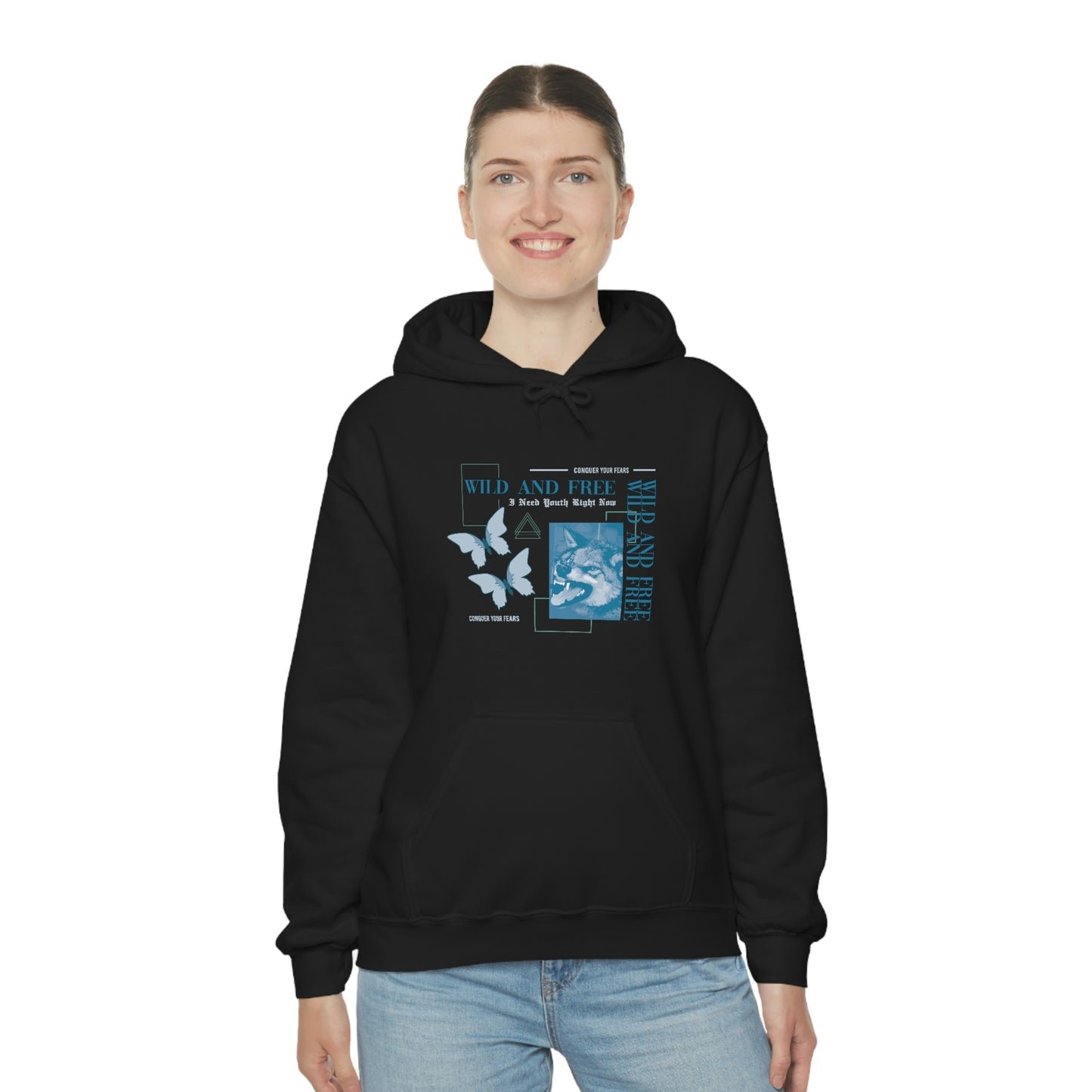 Wild and Free Hooded Sweatshirt