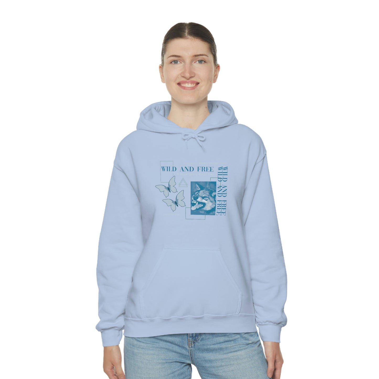 Wild and Free Hooded Sweatshirt