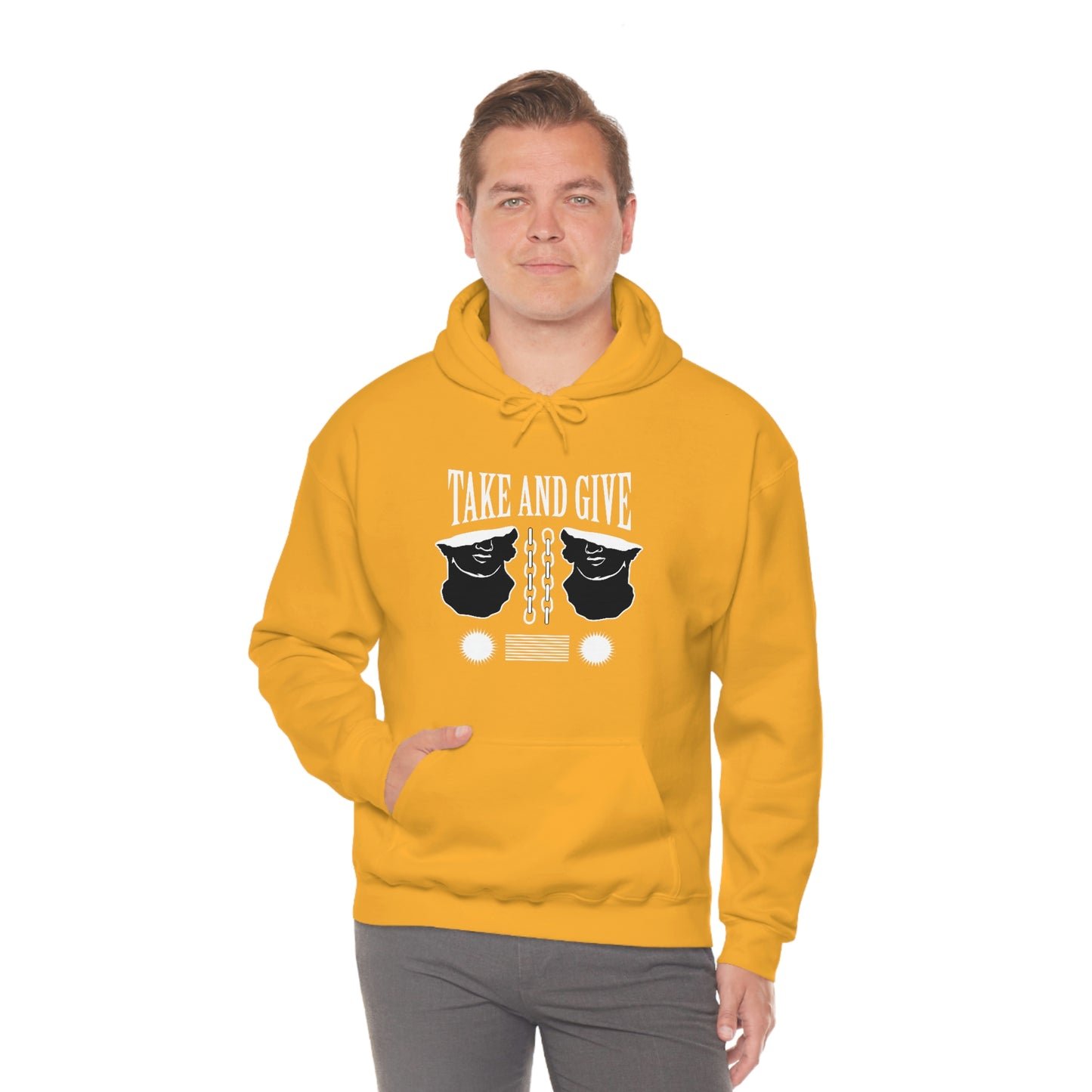 Take and Give Hooded Sweatshirt